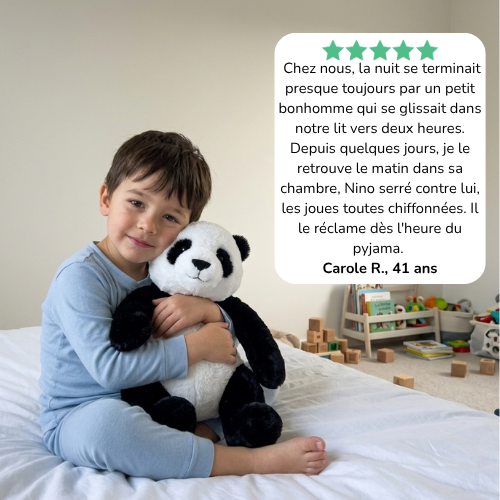NINO® — Le doudou lestée pour votre enfant