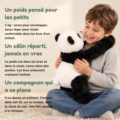 NINO® — Le doudou lestée pour votre enfant