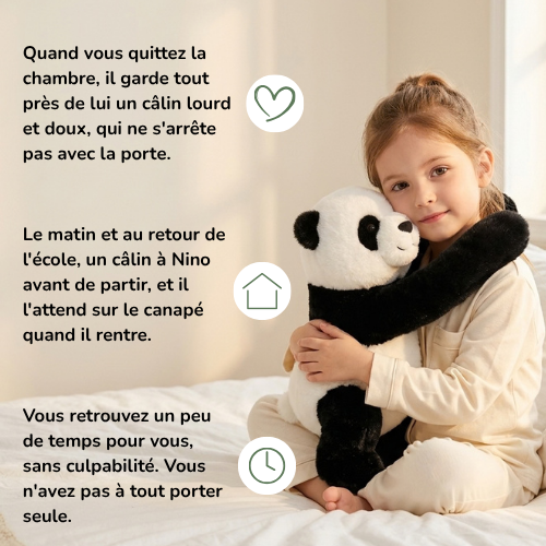 NINO® — Le doudou lestée pour votre enfant